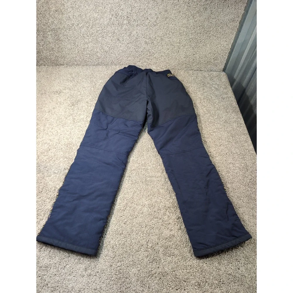 LLBean Kids Youth Ski Snow‎ Pants Insulated Waterproof Size L14-16 Navy Blue